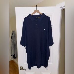 Men’s Navy Blue Polo Ralph Lauren Cotton Polo